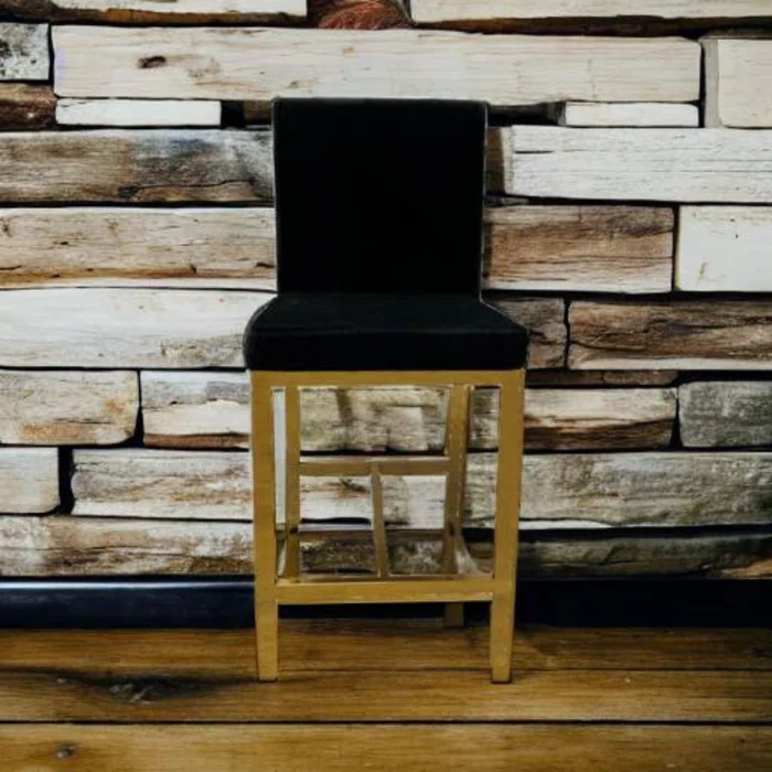 Rego Upholstered Counter Stool with Metal Frame