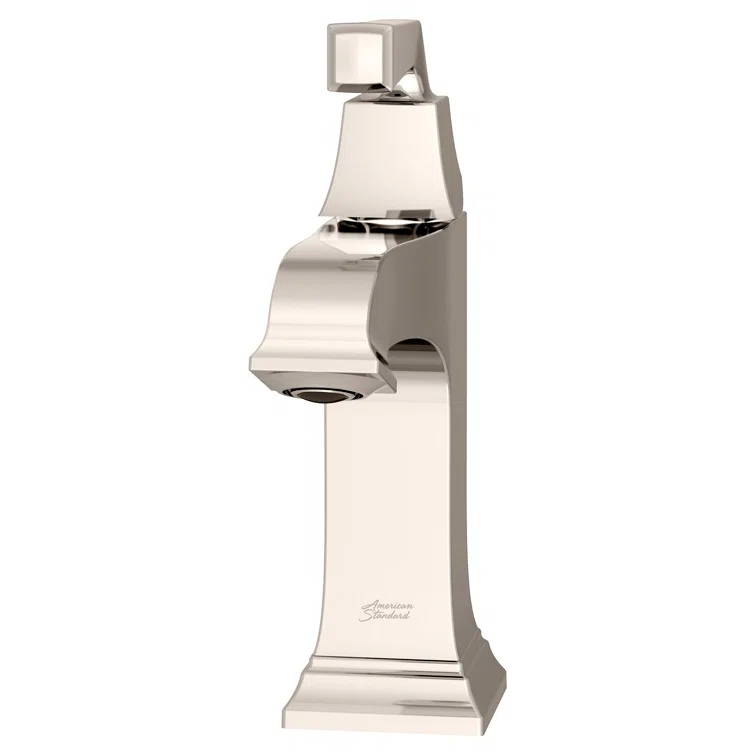 American Standard Town Square S Single-Hole Single-handle Bathroom Faucet with Drain Assembly 7455107.013