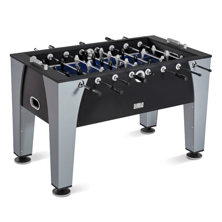 Barrington Billiards Company Barrington Billiards 58” Irvine Foosball Table, with Tabletop Sports Soccer Balls