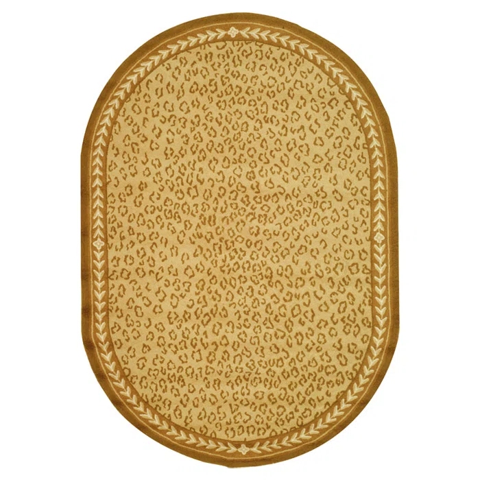 Martha Stewart Rugs Chelsea Hand Hooked Wool Animal Print Rug