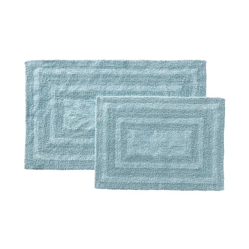 Eddie Bauer Logan Cotton 2 Piece Bath Rug Set
