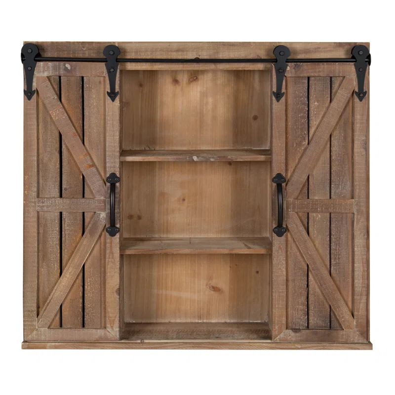 Enora Solid Wood Accent Cabinet