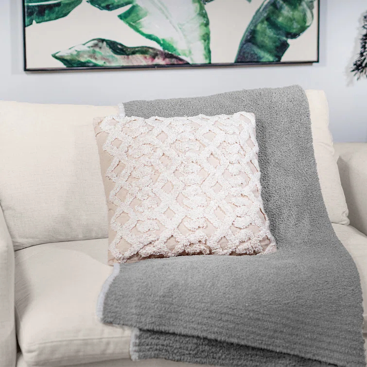 Sol Living Cotton Throw Pillow