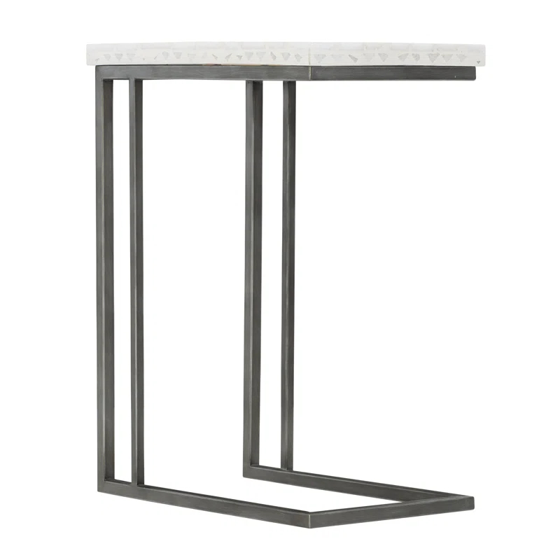Sausalito Rectangular Concrete Outdoor Side Table