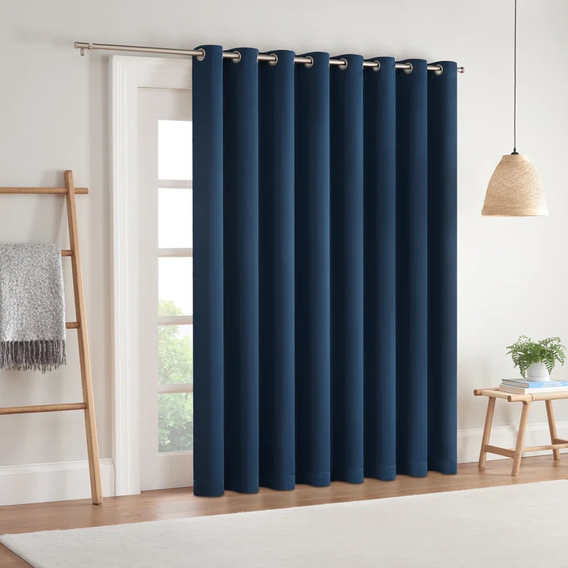 Polyester Blackout Curtain Panel