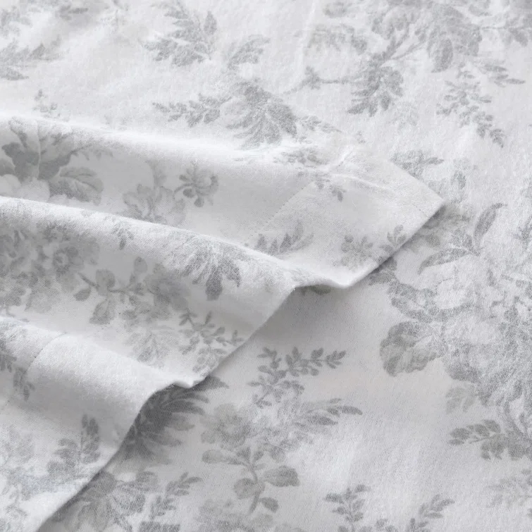 Laura Ashley Laura Ashley Cotton Flannel Cozy Sheet Sets
