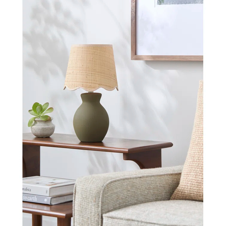 Momsen Scallop Shade Matte Lamp