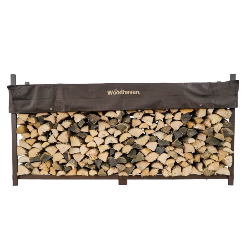 Woodhaven Metal Log Rack