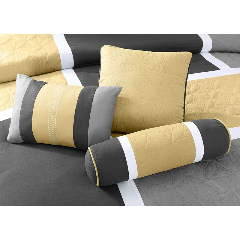 Upland Patchwork 7 Piece Comforter Set