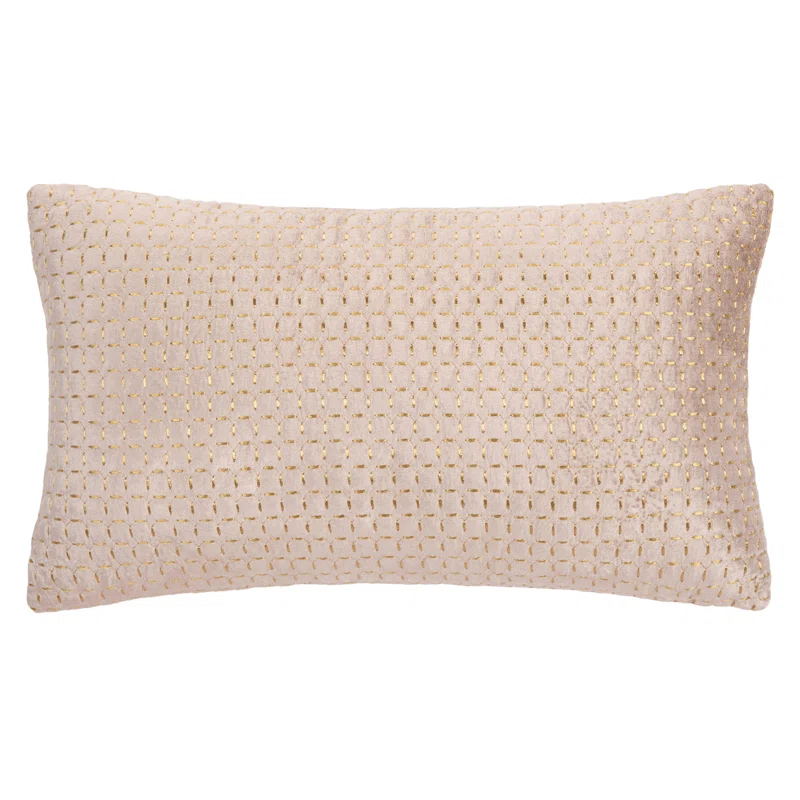 Safavieh Geometric Viscose, Cotton Reversible Throw Pillow