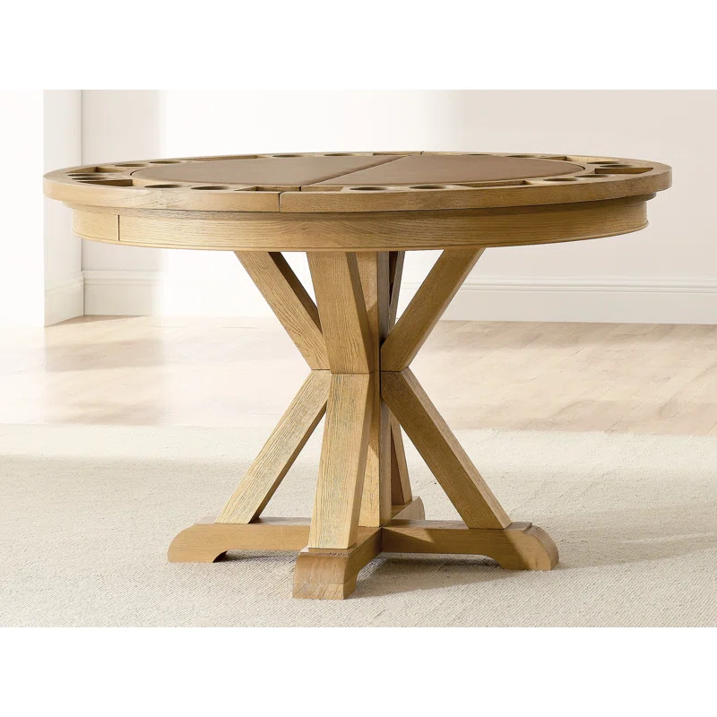 Steve Silver Furniture Steve Silver Furniture 50'' 8 - Player Foldable Poker Table