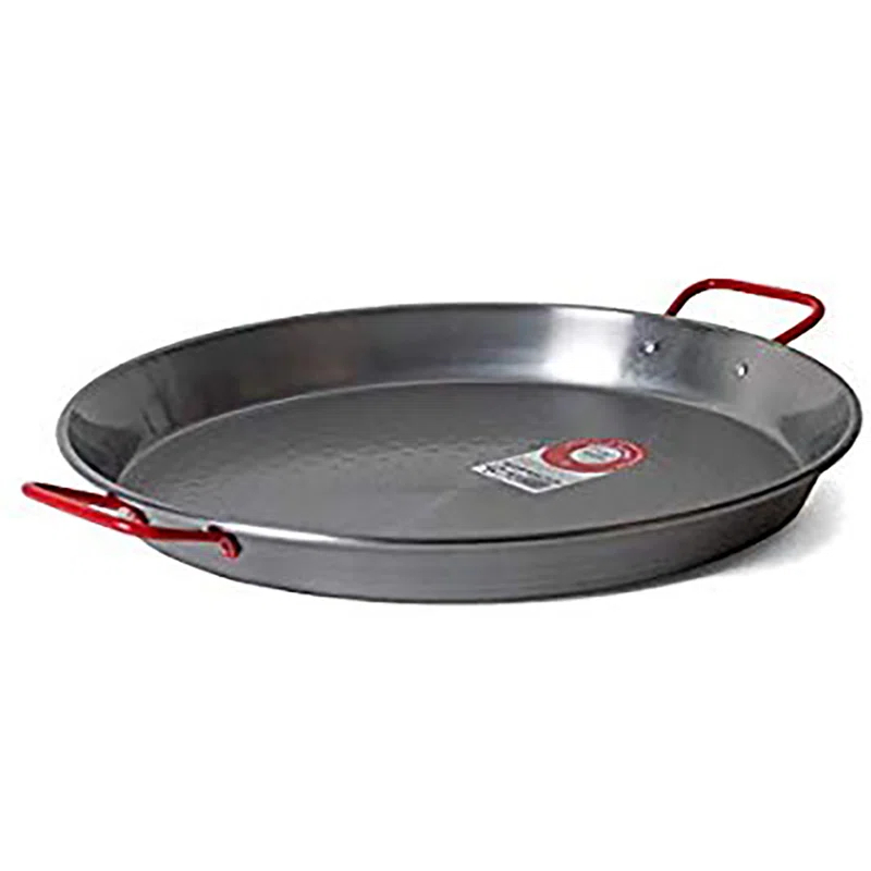 Garcima 26-Inch Carbon Steel Paella Pan, 65cm