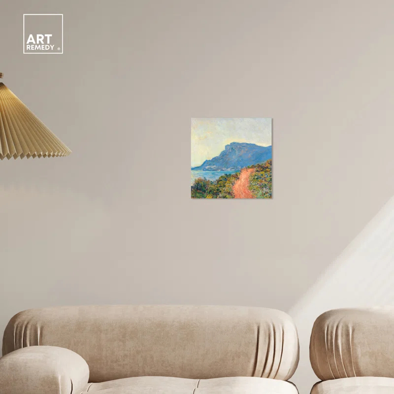Art Remedy Monet's Monaco Coastal Wall Art by Art Remedy