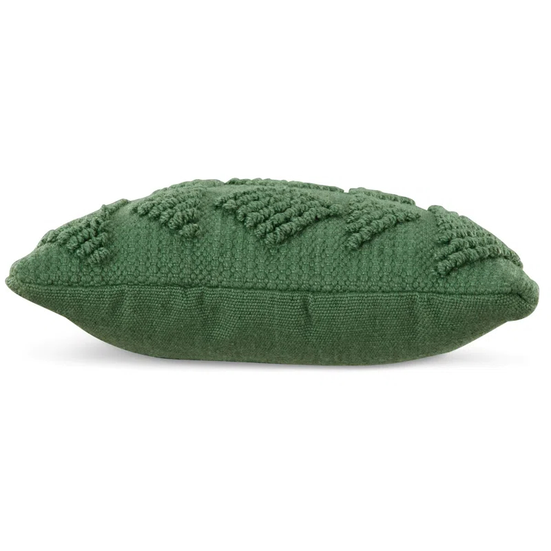 spirea Geometric Indoor/Outdoor Reversible Throw Pillow