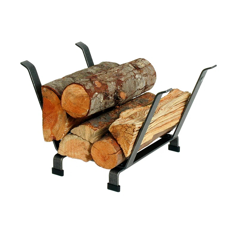 Enclume Handcrafted Country Home Basket Fireplace Log Rack