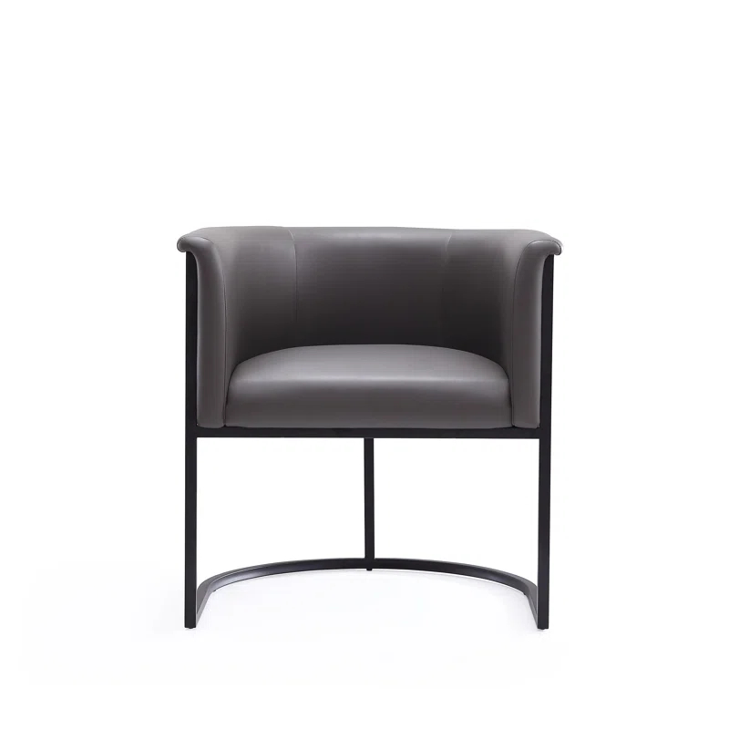 Ceets Bali Saddle And Black Faux Leather Dining Chair (Set Of 2) (Set of 2)