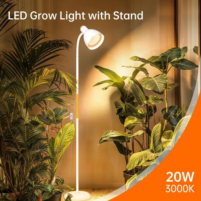 BTERAZ Floor Grow Lights For Indoor Plants Full Spectrum
