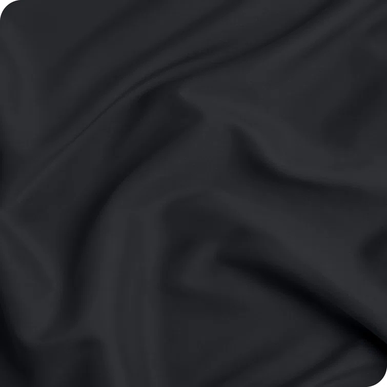 Oversized Queen Dark Blue Double Brushed Duvet Cover Set by Bare Home