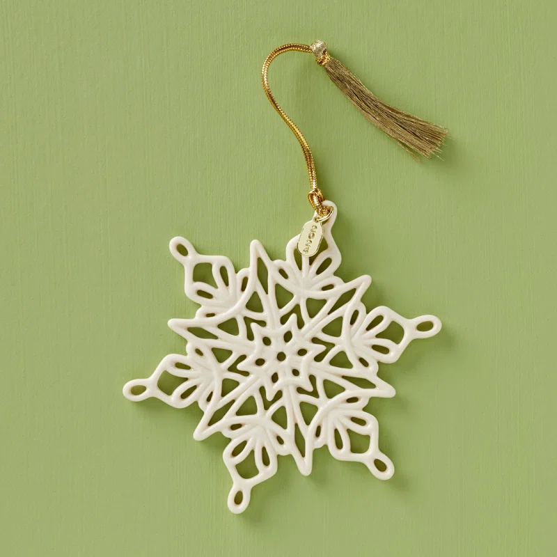 Lenox 2024 Snow Fantasies Snowflake Ornament