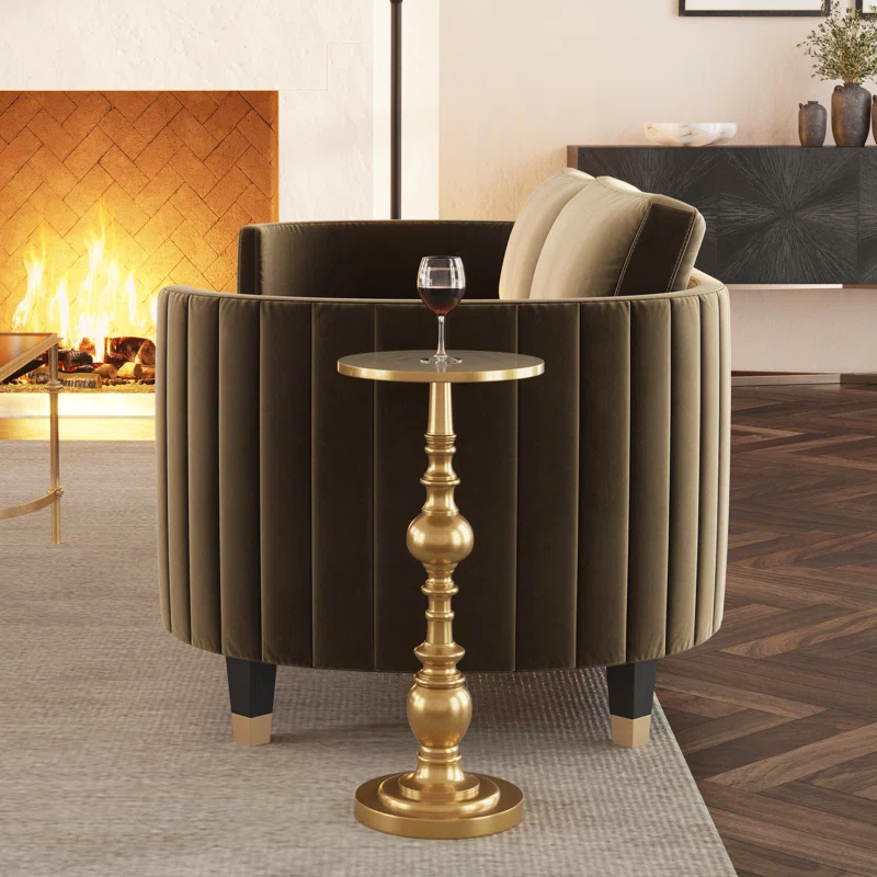 Willa Arlo™ Interiors Millender Pedestal End Table