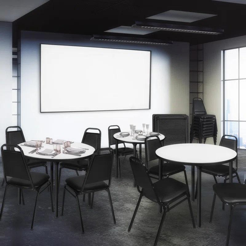 Regency Regency Dining Cushioned Restaurant Stackable Chair (Set of 8)