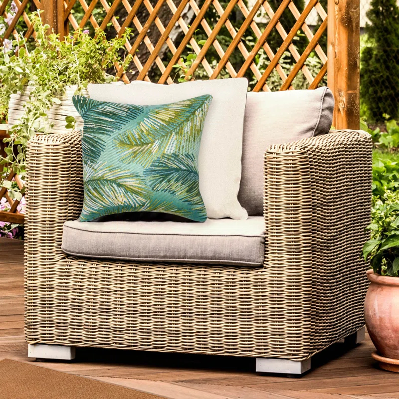 Liora Manne Marina No Decorative Addition Indoor/Outdoor Throw Pillow