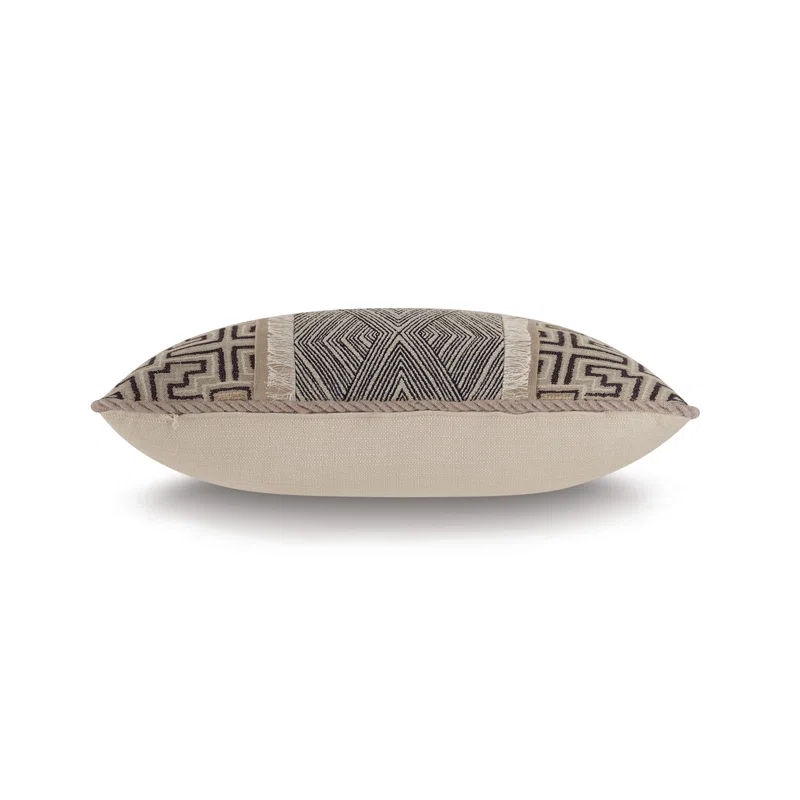 Naya Geometric Lumbar Pillow Cover & Insert