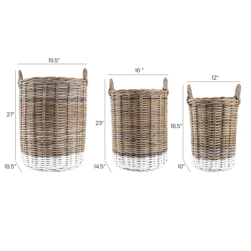 happimess Happimess Rattan Basket