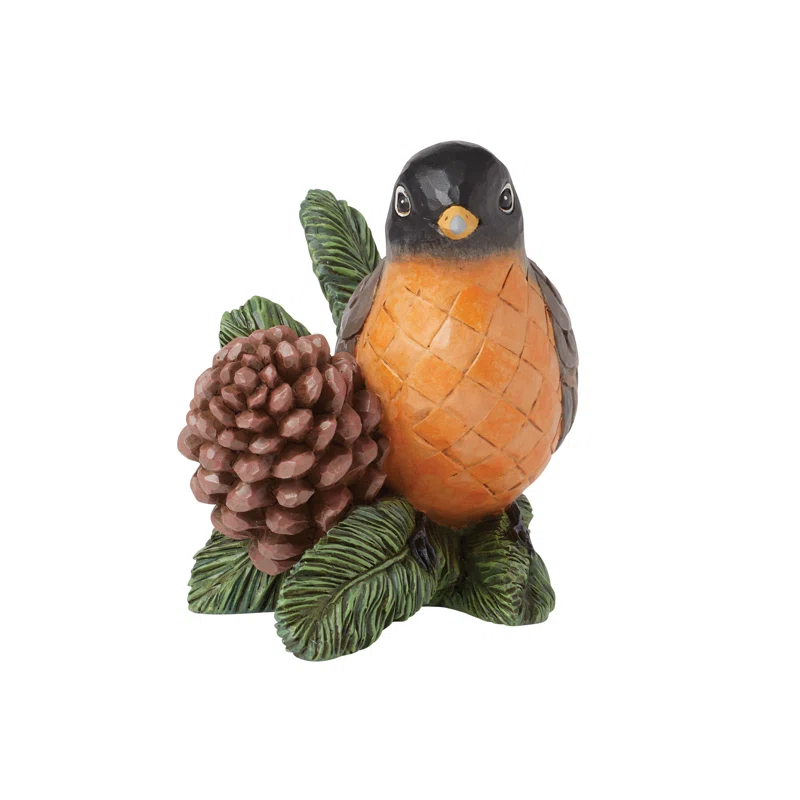 Jim Shore Jim Shore Heartwood Creek Robin Bird Figurine 4in H