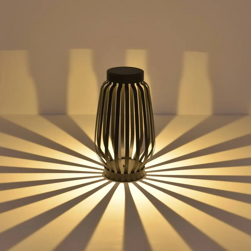 VIVZONE 16.5'' Integrated LED Outdoor Floor Lamp