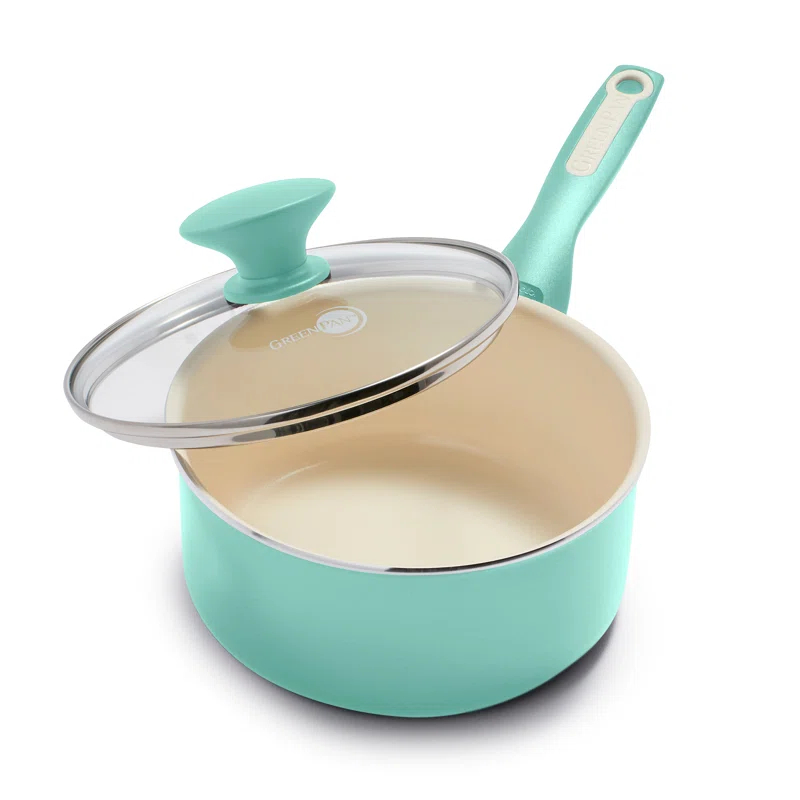 GreenPan GreenPan Rio Healthy Ceramic Nonstick 2 qt. Saucepan with Lid