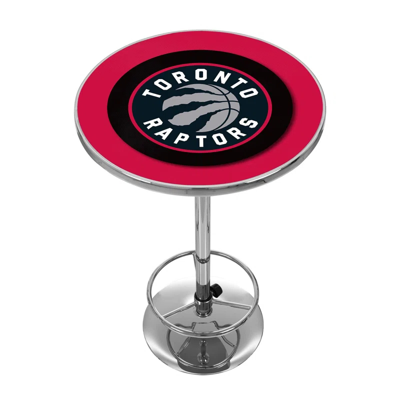 Trademark Global Round Metal Base Dining Table