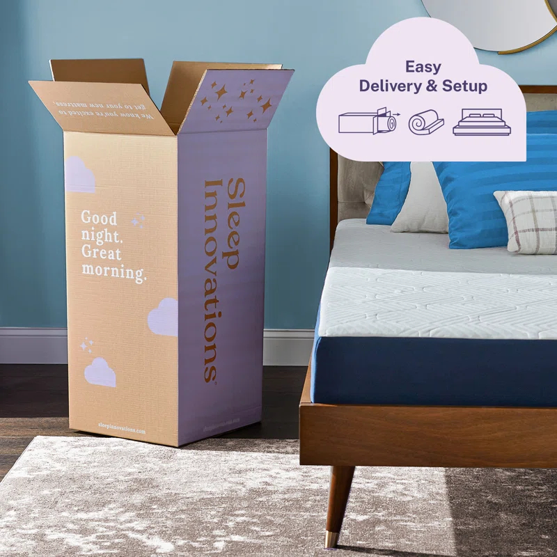 Sleep Innovations Marley 10" Medium Firm Hybrid Mattress