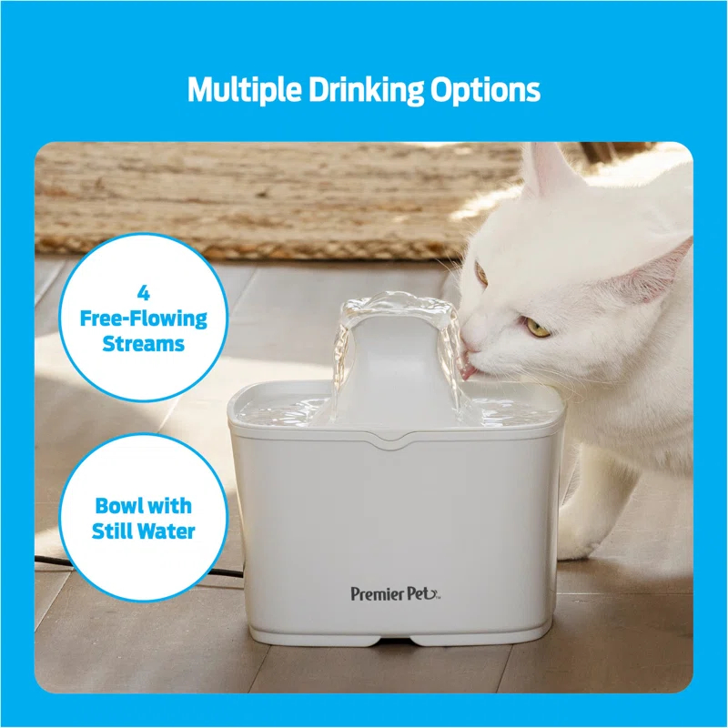 Premier Pet Premier Pet 60 Oz Pet Fountain