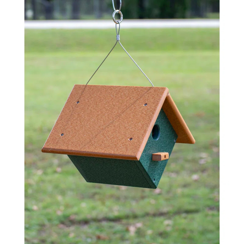 Outdoor Leisure Products 8'' H x 9'' W x 9'' D Hanging No Additional Durability Birdhouse