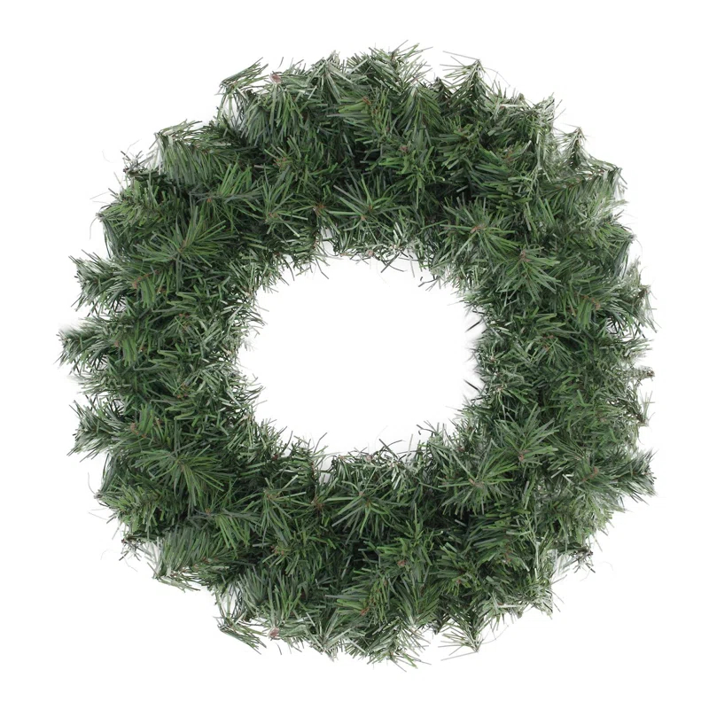 Northlight Seasonal Canadian Pine Artificial Christmas Wreath Unlit
