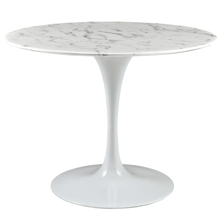 Modway Lippa Round Artificial Marble Dining Table by Modway