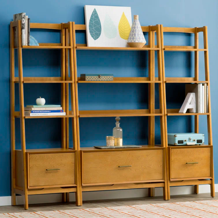 Stiles Narrow Etagere Bookcase