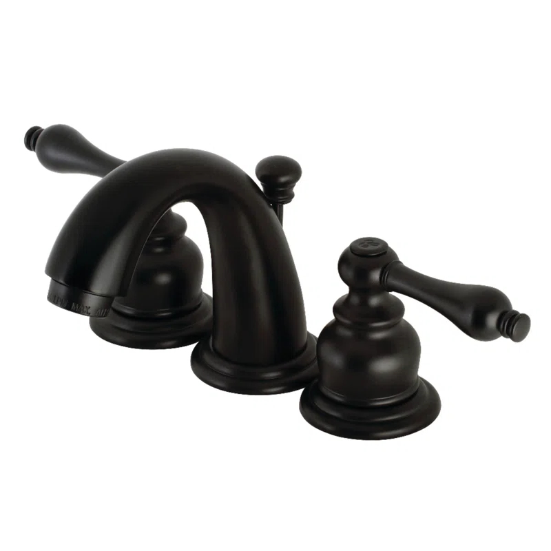 Kingston Brass KB910AL Kingston Brass Victorian Two-Handle 3-Hole Deck Mount Bathroom Faucet with Pop-Up