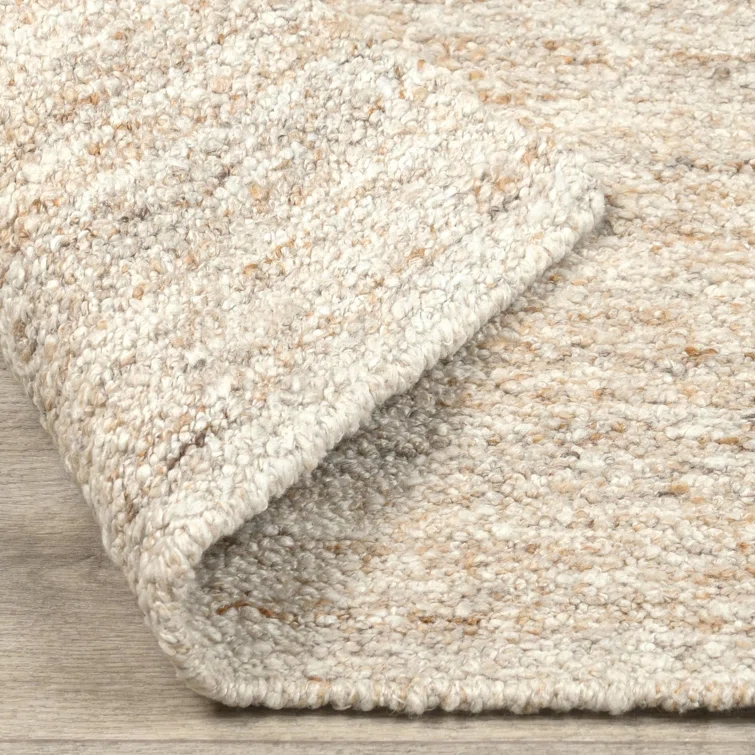 Villa by Classic Home Blythe Hand Woven Performance Natural Fabric Rug