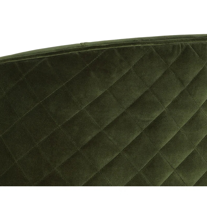 Rosdorf Park Melson 19'' H Tufted Upholstered Metal Armchair