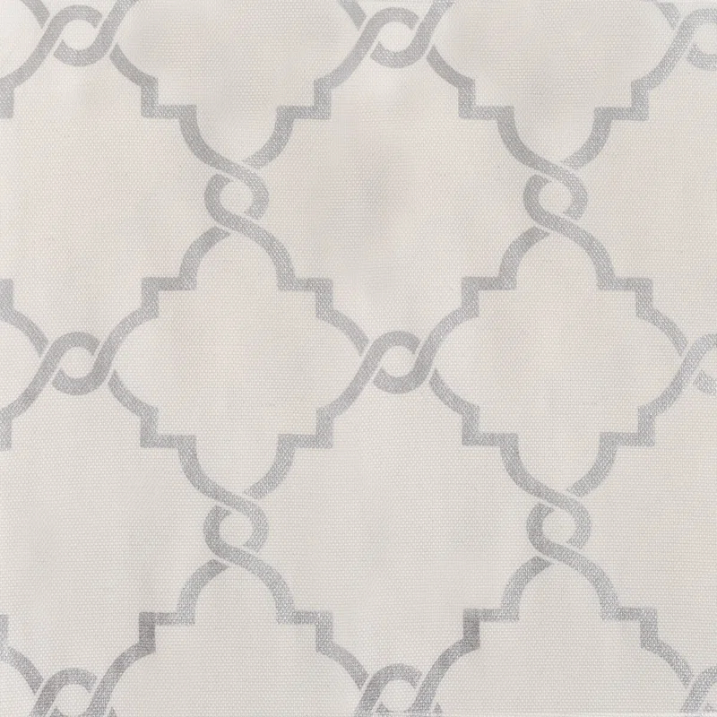 Madison Park Fretwork Print Grommet Top Window Curtain Panel