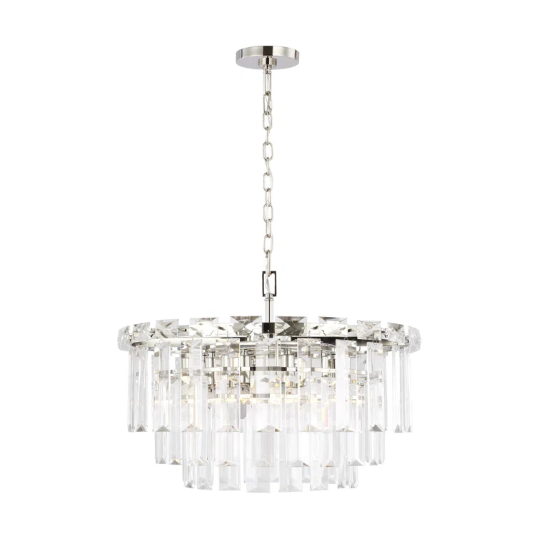 Everly Quinn Dimmable Tiered Chandelier