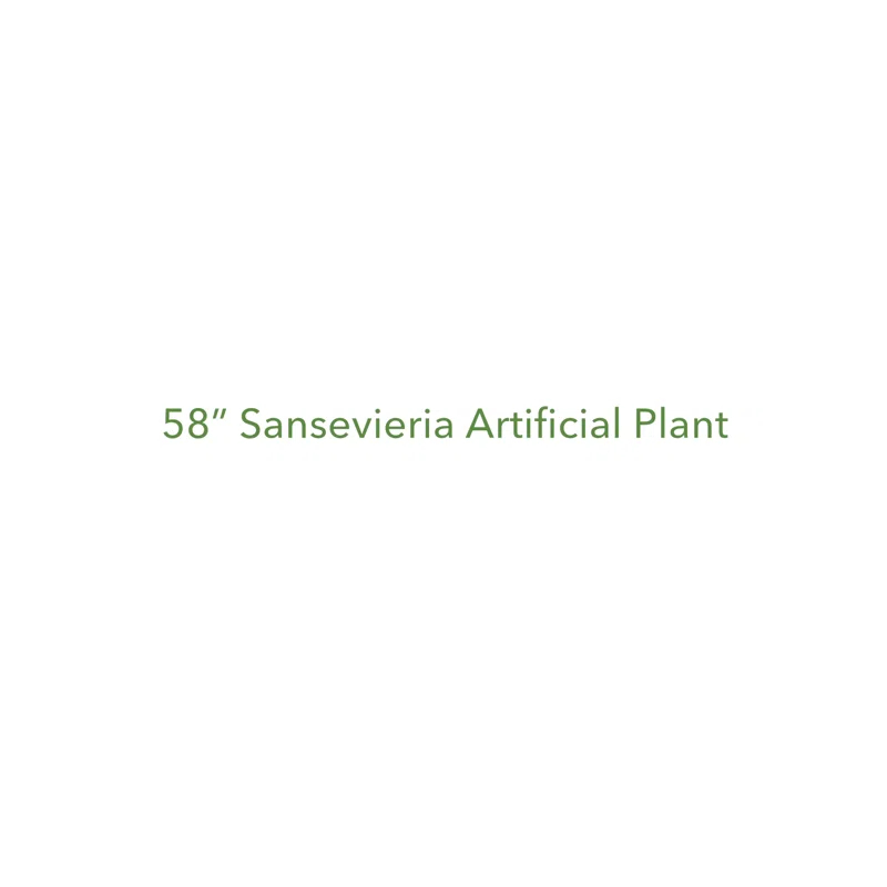 Primrue Faux Snake Plant (Sansevieria) Tree in Planter