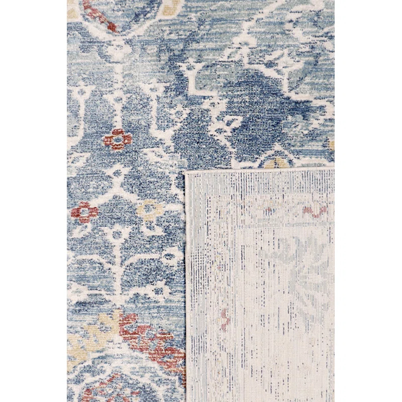 Pasargad Heritage Oriental Light Blue Area Rug