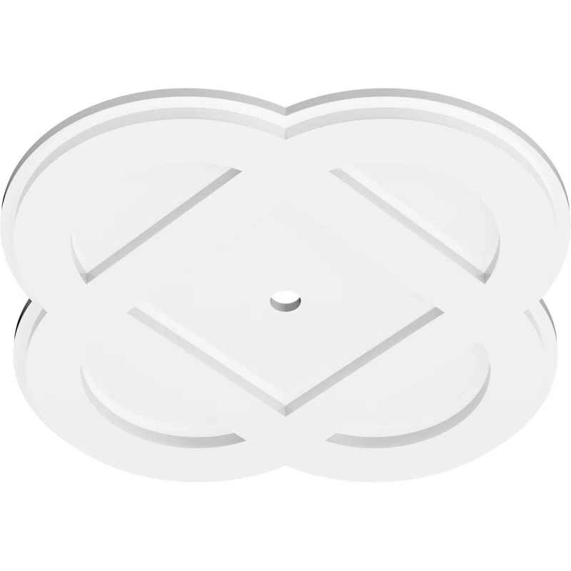 Ekena Millwork CMP18CE-01000 Charlotte Ceiling Medallion