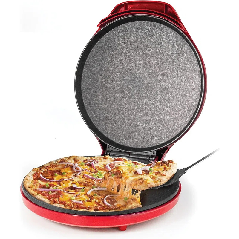 Betty Crocker Betty Crocker Pizza Maker, Countertop Pizza Maker for Home