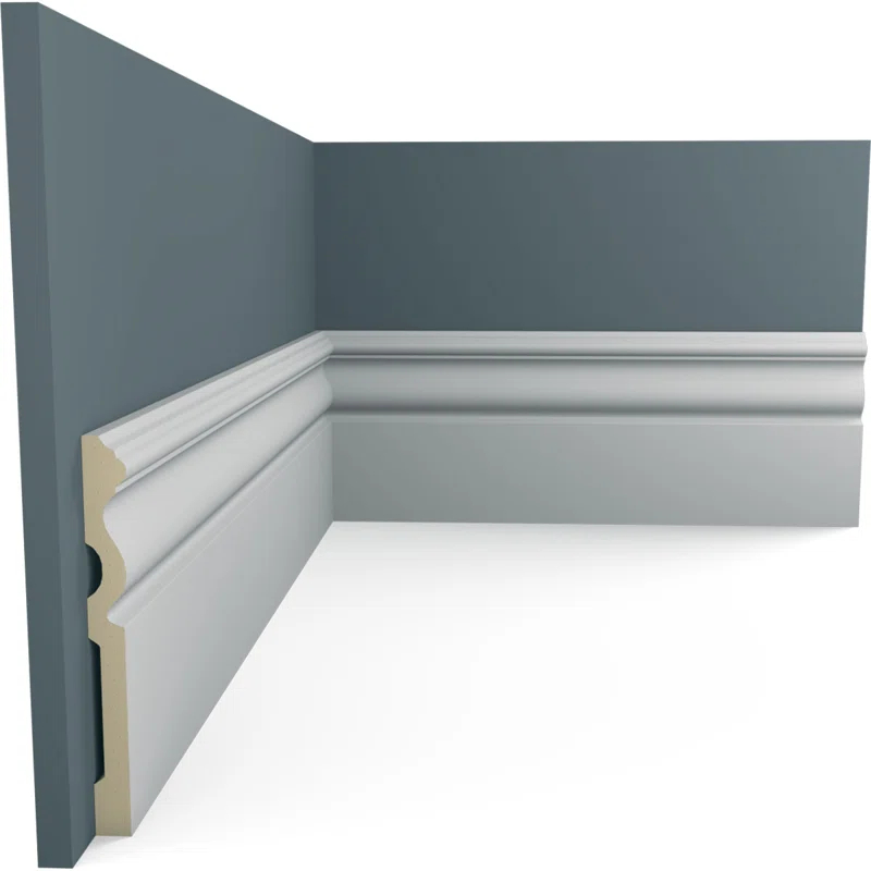 Ekena Millwork 5 7/8"H x 5/8"P x 94 1/2"L Bradford Baseboard Moulding