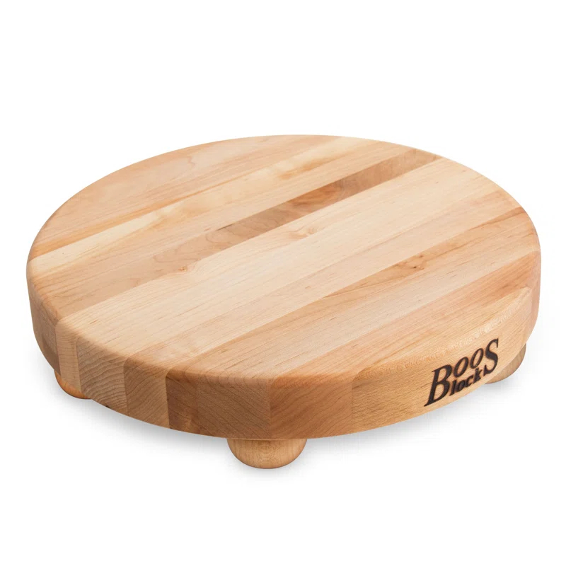 John Boos John Boos BoosBlock® 12" Round Maple Wood Cutting Board