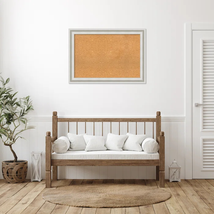 Amanti Art Parlor Wall Cork Small Bulletin Board